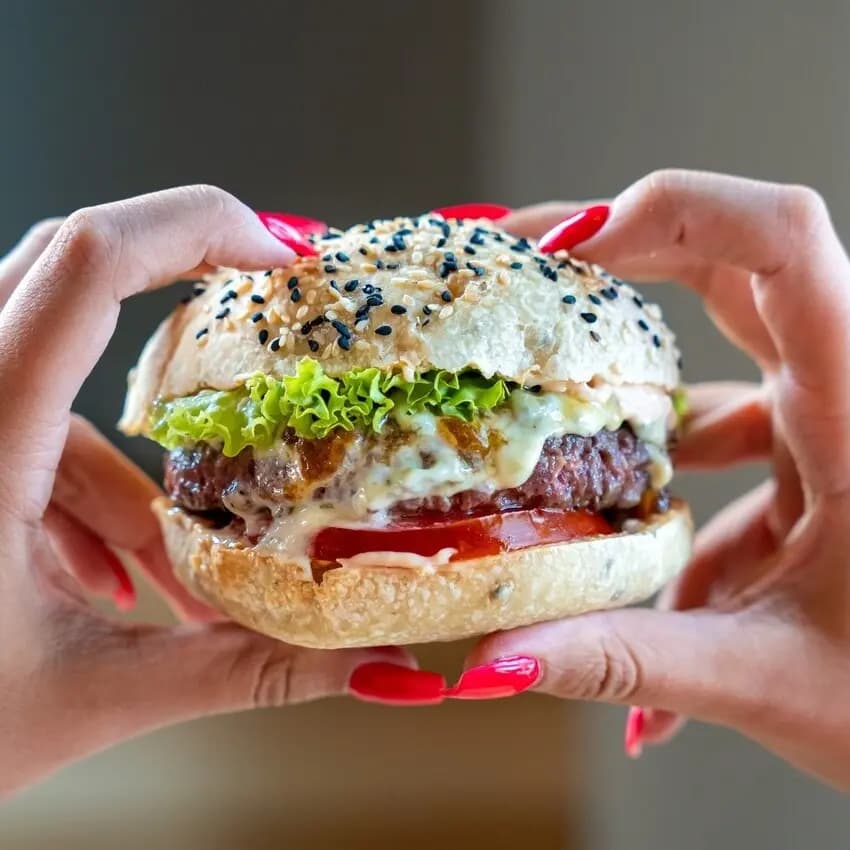 Image of a burger